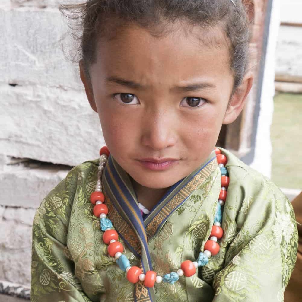 child in Bhutan