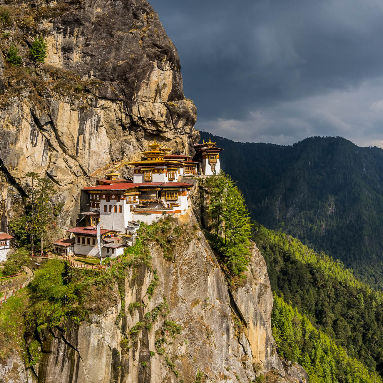 Paro Taktsang (Tiger's Nest) Temple near Paro