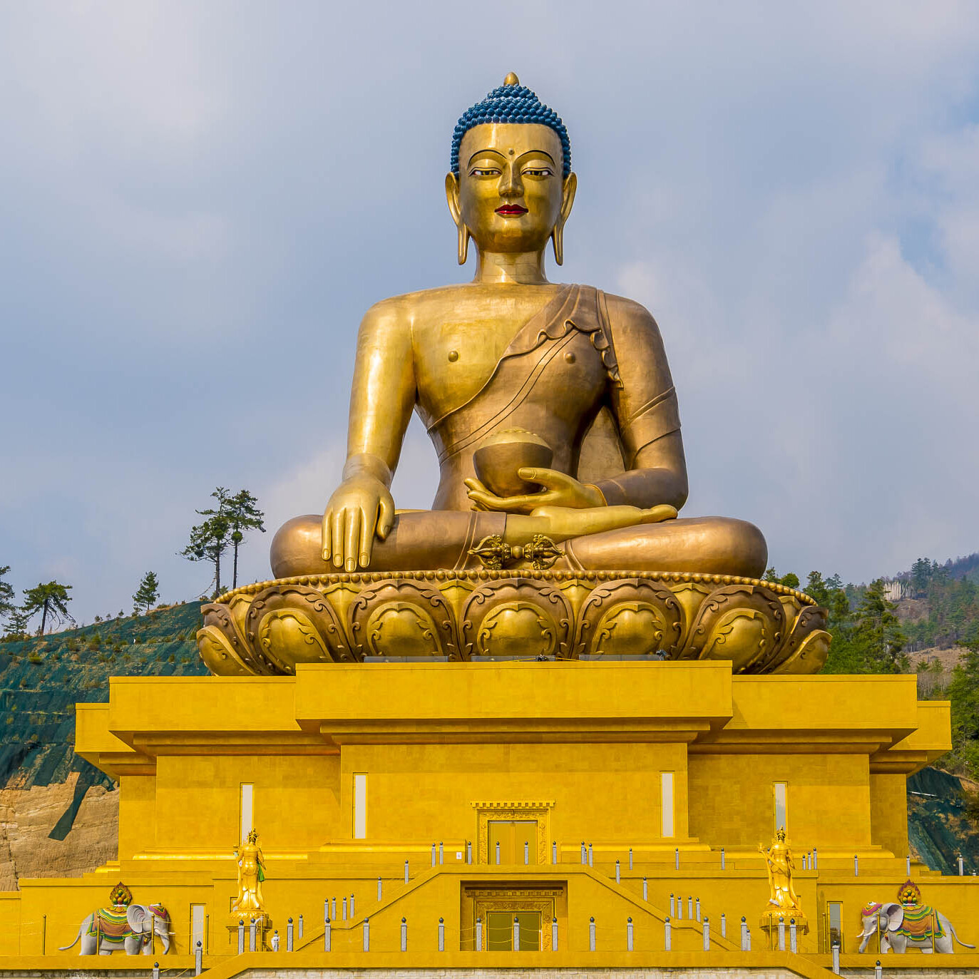 the Great Buddha Dordenma in Bhutan