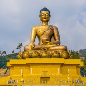 the Great Buddha Dordenma in Bhutan